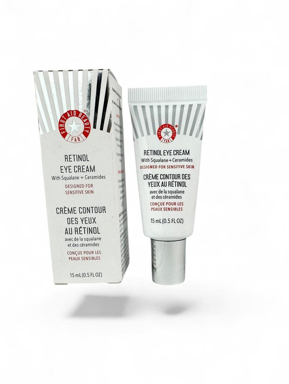 2/$80 ✨ First Aid Beauty Retinol Eye Cream 15ml Squalane Ceramides NIB